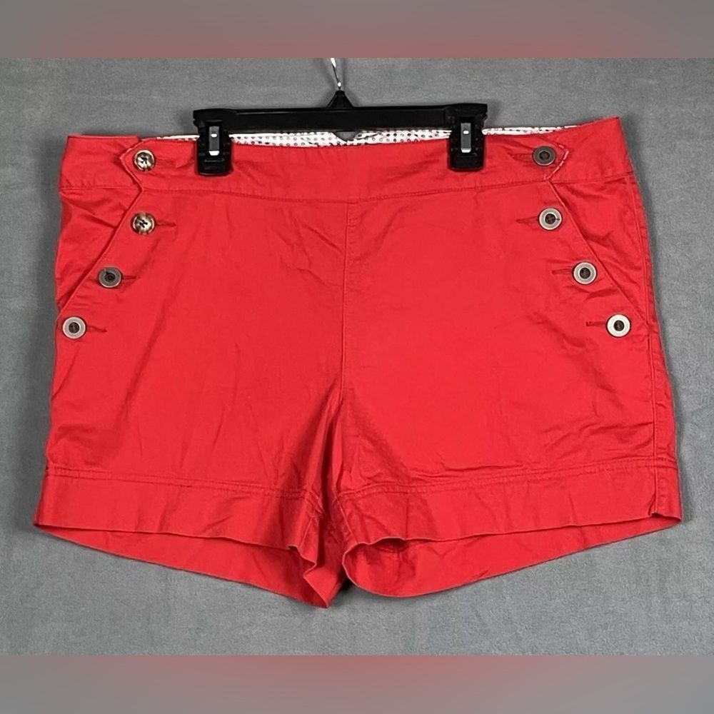 one 5 one Red Sailor Shorts with Nautical Flair